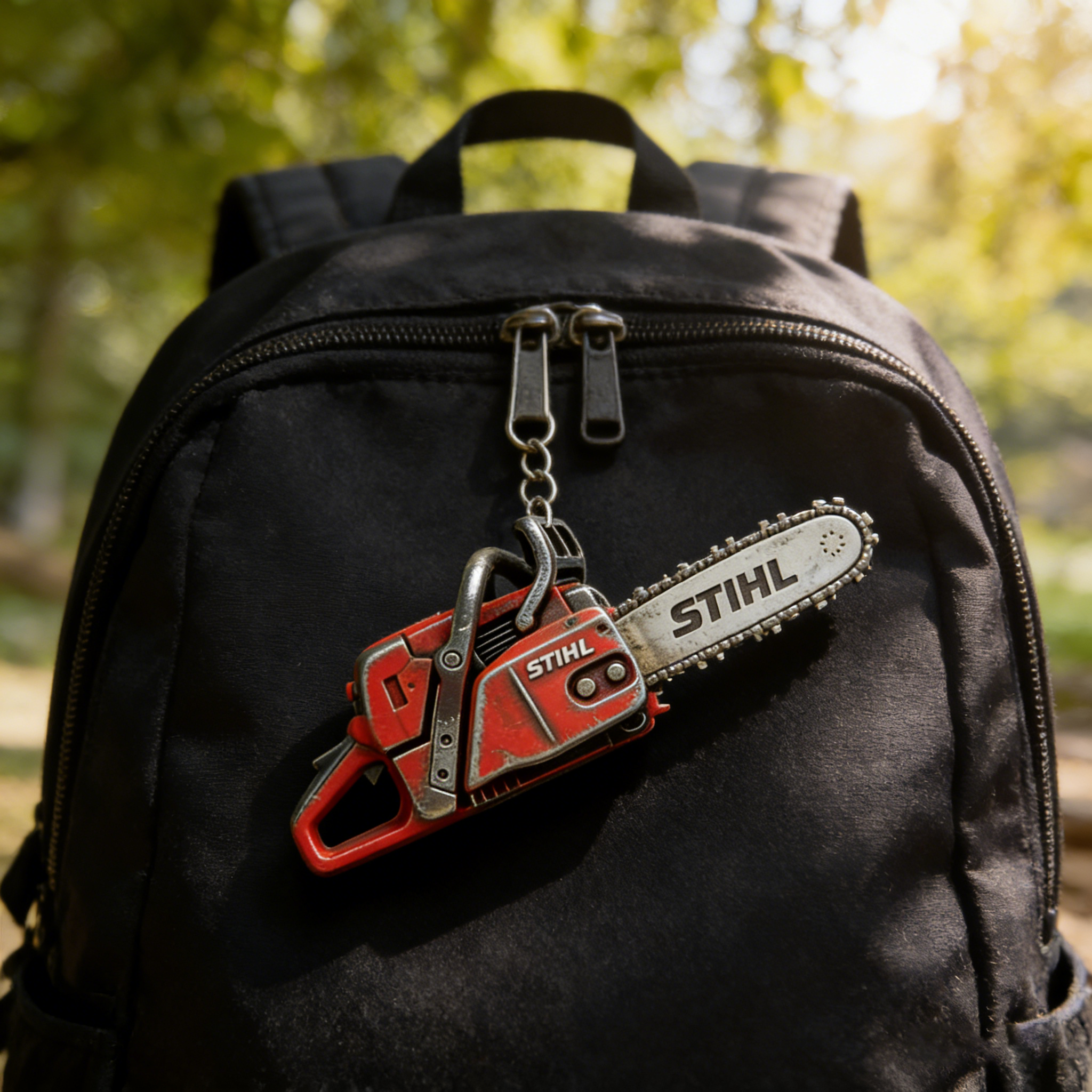 🔥Klíčenka "Pilka" - originální dárek pro mechaniky a lesníky⚡