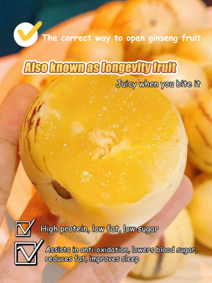 ✨️Rarita semen z plodů ženšenu🥭Bohaté na vitamíny a minerály!