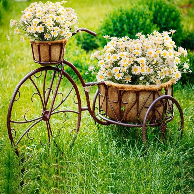 Umělé květiny sedmikrásky do exteriéru💐