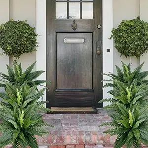 🔥👍219 Kč Dnes pouze--UV odolný realistický umělý boston fern🌱