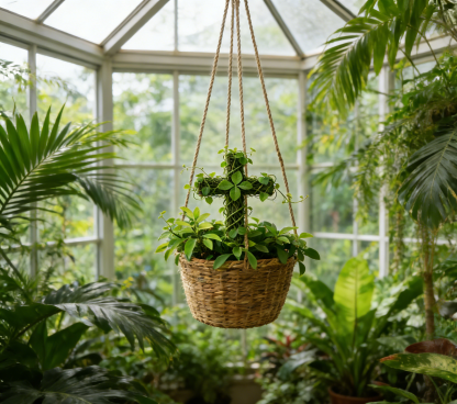🌿Кръст-саксия, която докосва сърцето