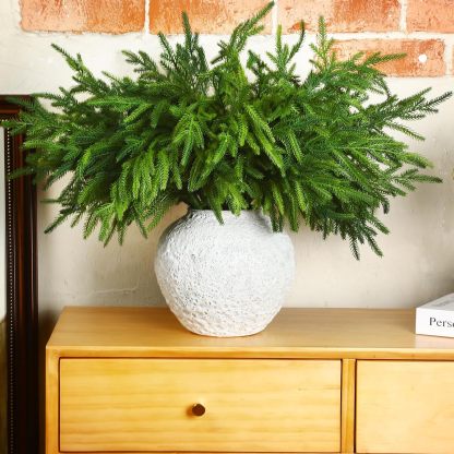 🔥Vánoční akce 49% SLEVA🔥Nejlepší sváteční zeleň - realistické stonky norfolkského borovice