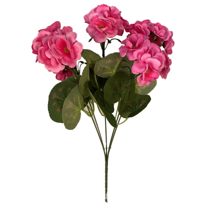 UV-odolné, realistické umělé geraniové květiny🌺