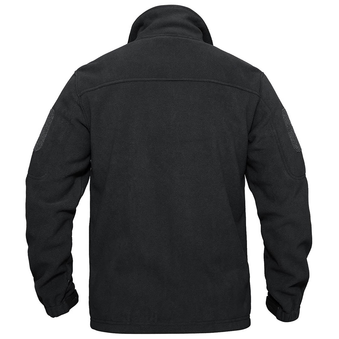 Men's Tactical Fleece Jackets Full Zip Coat with Multi Pockets