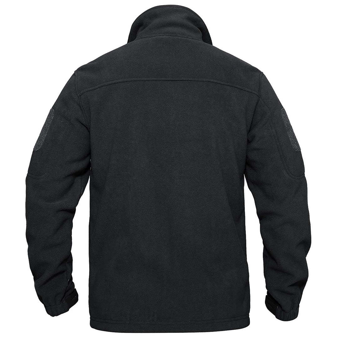 Men's Tactical Fleece Jackets Full Zip Coat with Multi Pockets