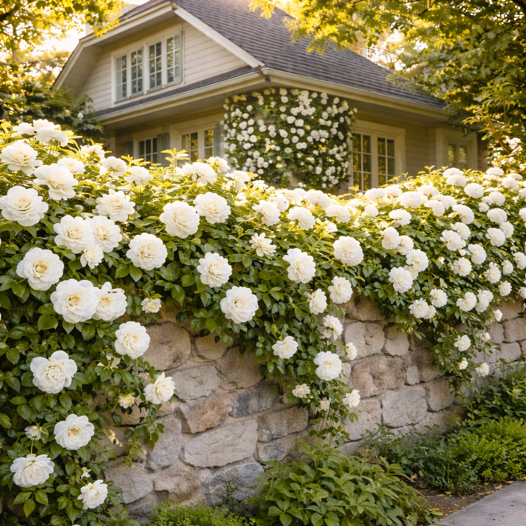 🌸Семена на облачна розова жасмина | Нов сорт с млечно-бели цветове за катерещи се растения