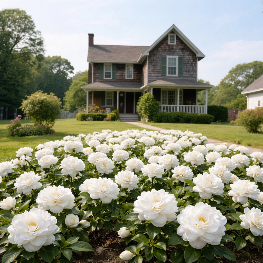 🌸Семена на облачна розова жасмина | Нов сорт с млечно-бели цветове за катерещи се растения