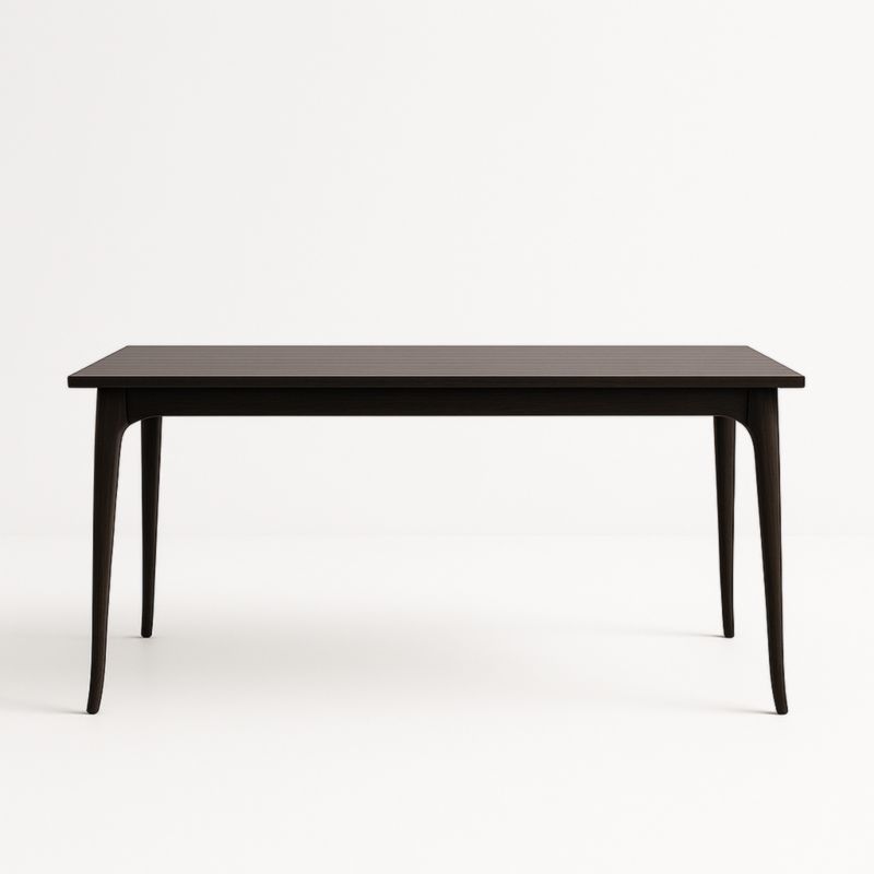 Table à manger rectangulaire en bois 180x90x75 cm