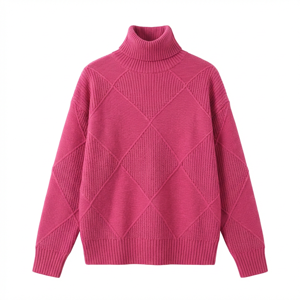 Women’s Cashmere Turtleneck Sweater – Elegance Meets Comfort