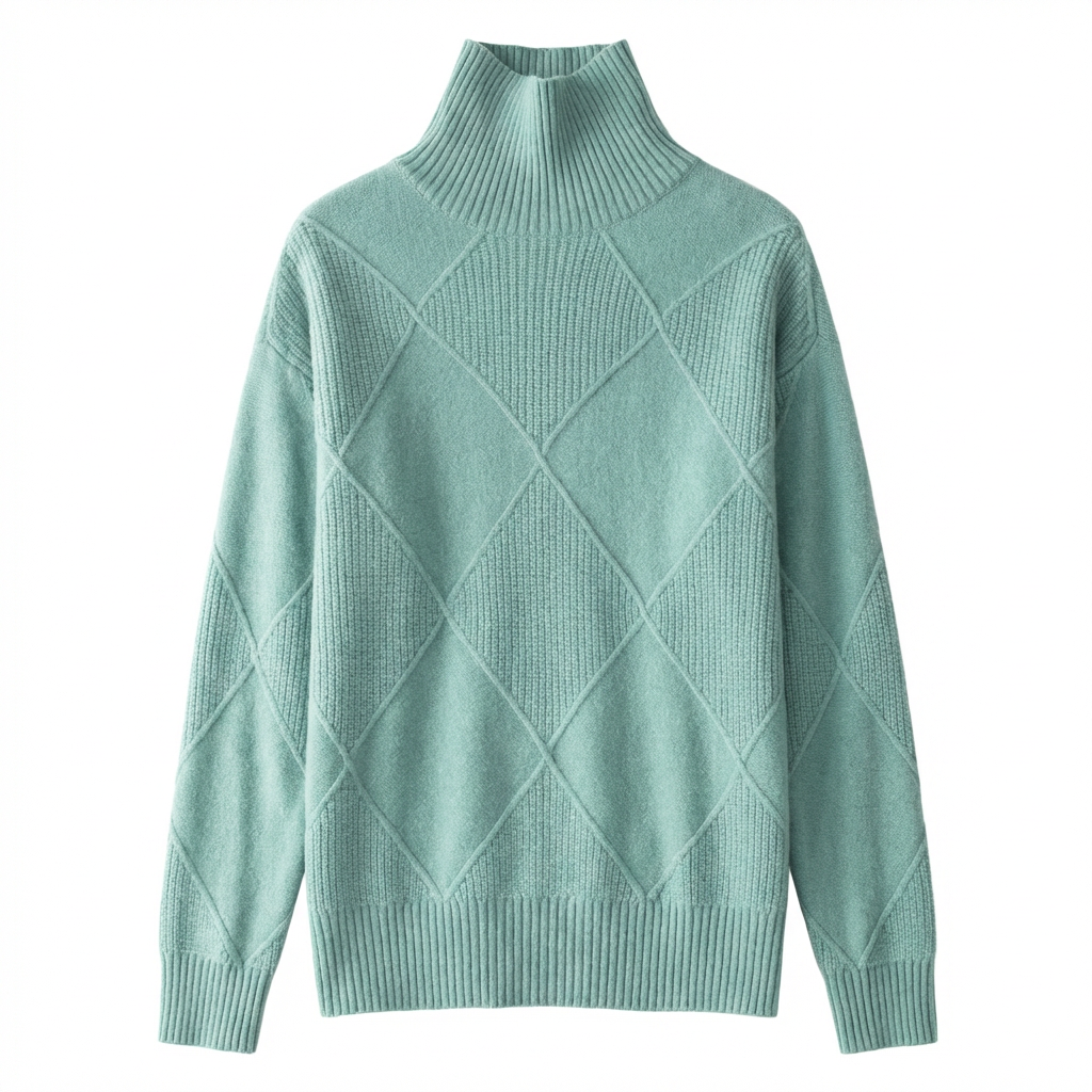 Women’s Cashmere Turtleneck Sweater – Elegance Meets Comfort