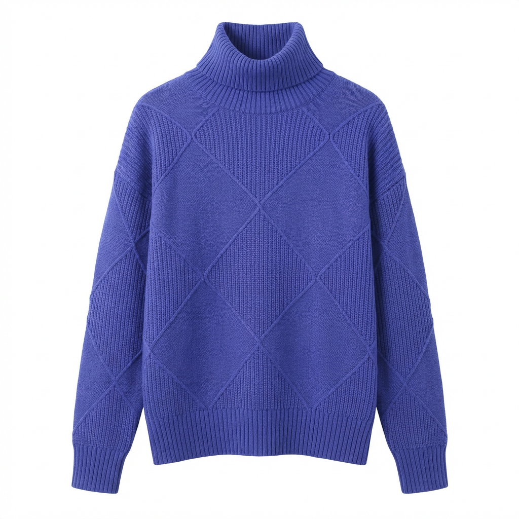 Women’s Cashmere Turtleneck Sweater – Elegance Meets Comfort