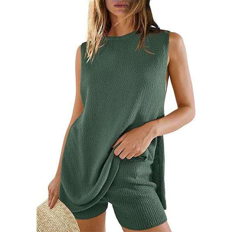 Women's Two-Piece Sleeveless Summer Dresses