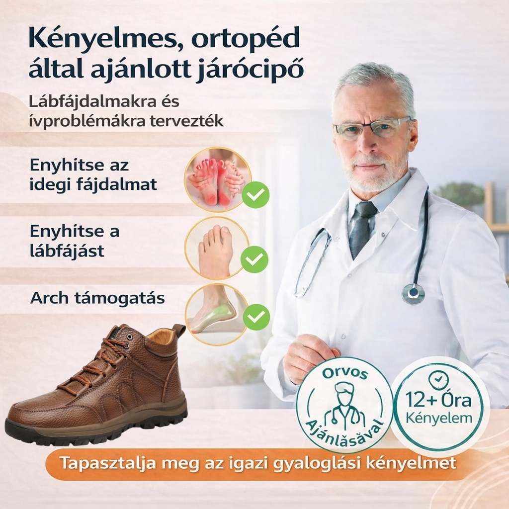 🎁50% kedvezmény!🐂 Ortopédiai kényelmes cipő olasz borjúbőrből 🦶 Lábboltozat-támasz a lábnyomás csökkentése érdekében ✅ Csúszásmentes talp a stabil és kényelmes járáshoz