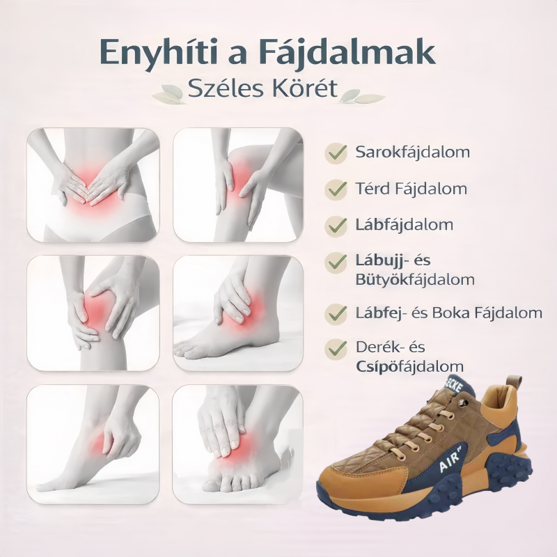 🔥Utolsó nap! 50% kedvezmény! ⏰Ergonómiailag tervezett márkás hétköznapi cipők✅ Puha és kényelmes, kiváló tartást biztosítva🦶 Hatékonyan enyhíti a lábfájdalmat