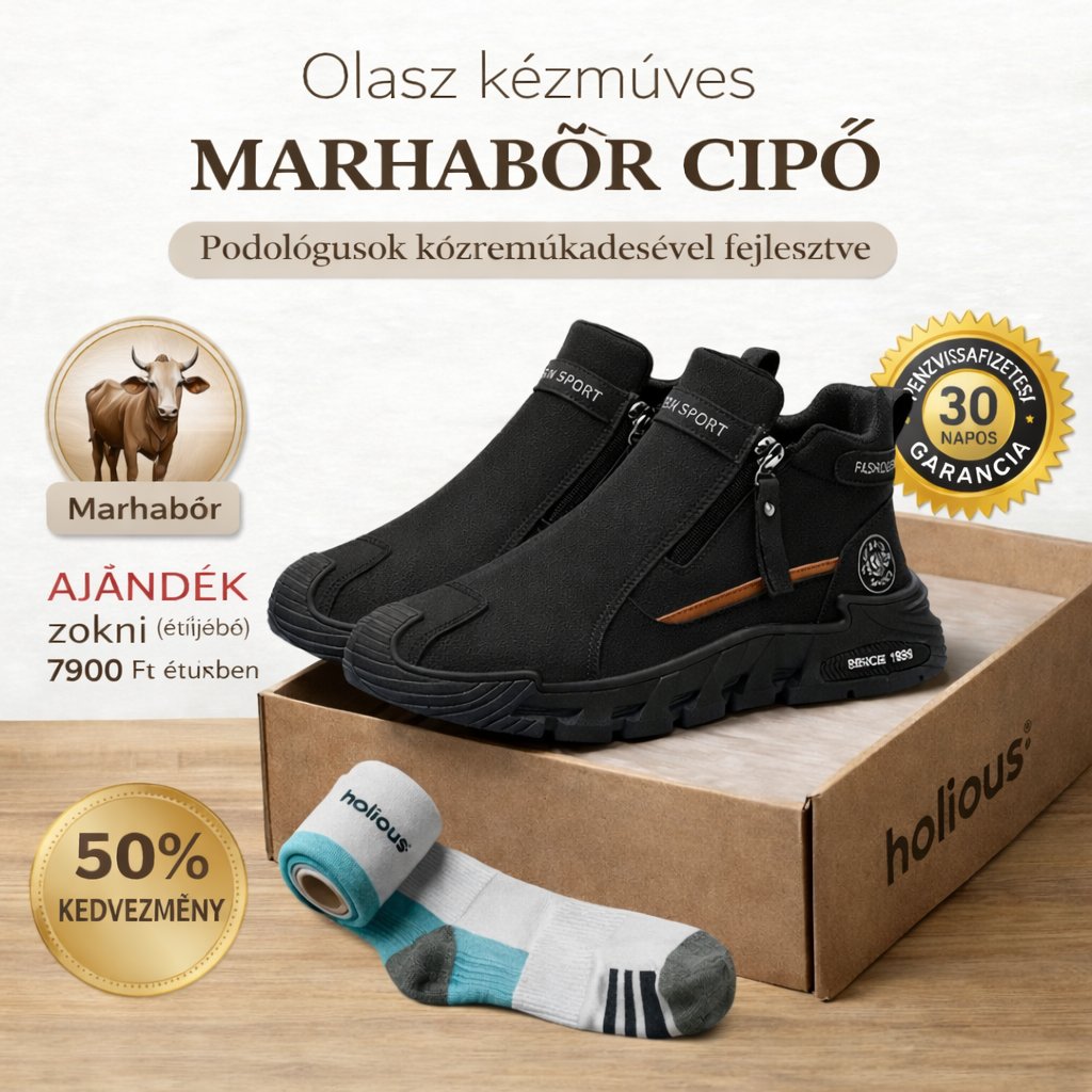 🔥 Ma 50% kedvezmény – ne maradj le! Holious®🐂Olasz kézműves ortopéd cipő ✅a lábfájdalom enyhítésér