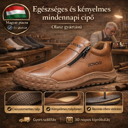 holious®👞 kényelmes és stabil bőrcipő | 🧲 csúszásmentes, meleg | 👣 kényelmes járás egész nap | kézzel készített