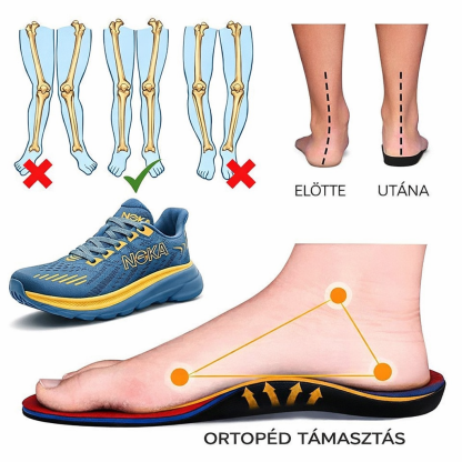 ⭕️50% kedvezmény | Kényelmes ortopéd sportcipő boltozattámasszal ✅ stabil, csúszásmentes és melegen tartó kialakítással
