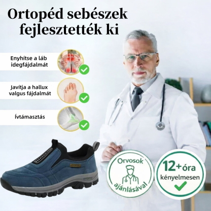 🔷Férfi ortopéd velúr cipő, könnyen fel- és levehető hajlás nélkül🦶Csillapítja a fájdalmat és egész napos kényelmet biztosít