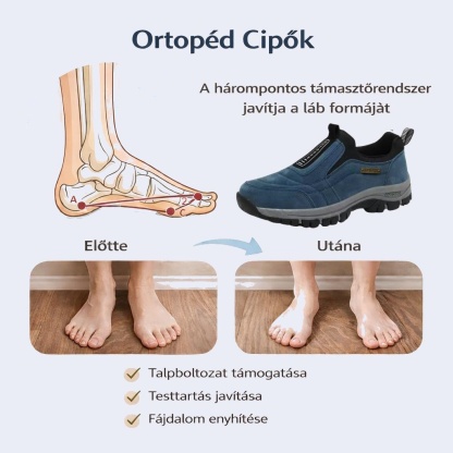 🔷Férfi ortopéd velúr cipő, könnyen fel- és levehető hajlás nélkül🦶Csillapítja a fájdalmat és egész napos kényelmet biztosít