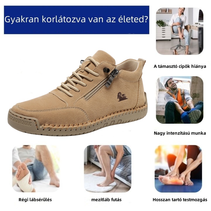Baralen® - Ergonomikus, vízálló, fájdalomcsillapító bőr ortopéd cipő - kifejezetten női lábakra tervezve