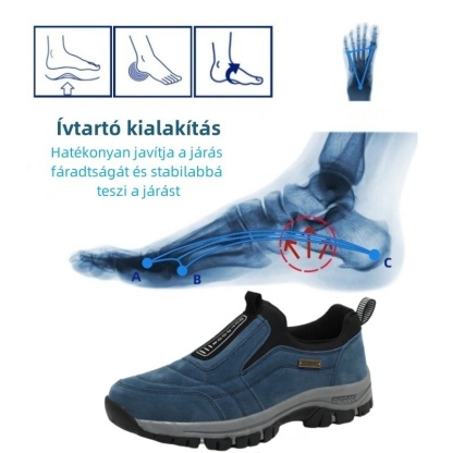 🔥 Féláron - 50% kedvezmény! ✅ Kiváló minőségű ortopéd szarvasbőr csizma 🦶 Csillapítja a lábfájdalmat és a fasciitist - Vízálló és csúszásmentes