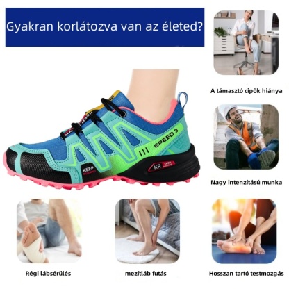 Ergonomikusan tervezett ortopéd cipő hát-, ízületi és lábfájdalmakra - minden nő számára alkalmas