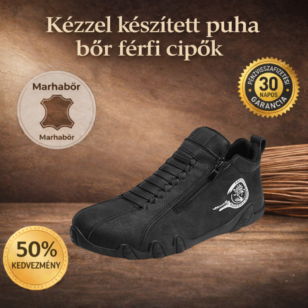 holious® bőr ortopéd cipő ✅ Ergonomikus kialakításának köszönhetően enyhíti a hát-, láb- és lábfej fájdalmát, és kivételes kényelmet biztosít (kézzel készített).