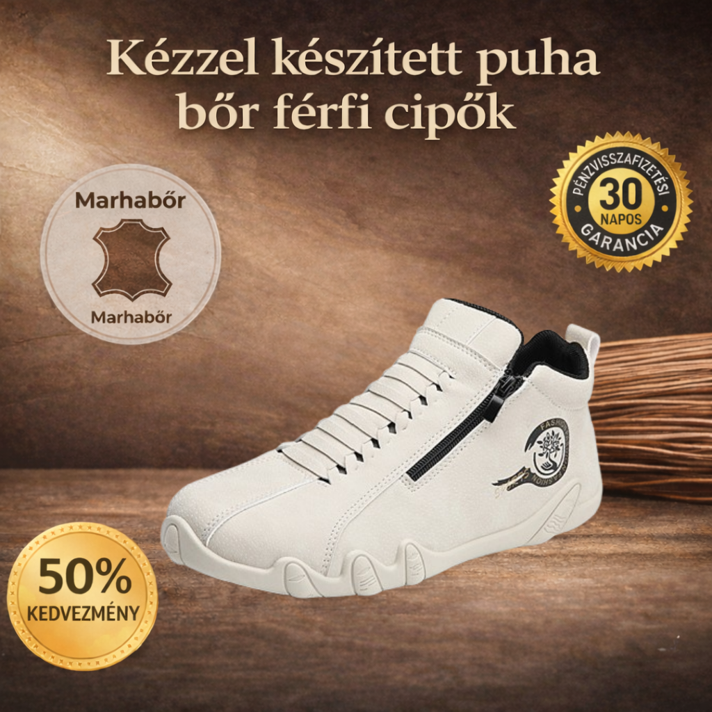 holious® bőr ortopéd cipő ✅ Ergonomikus kialakításának köszönhetően enyhíti a hát-, láb- és lábfej fájdalmát, és kivételes kényelmet biztosít (kézzel készített).