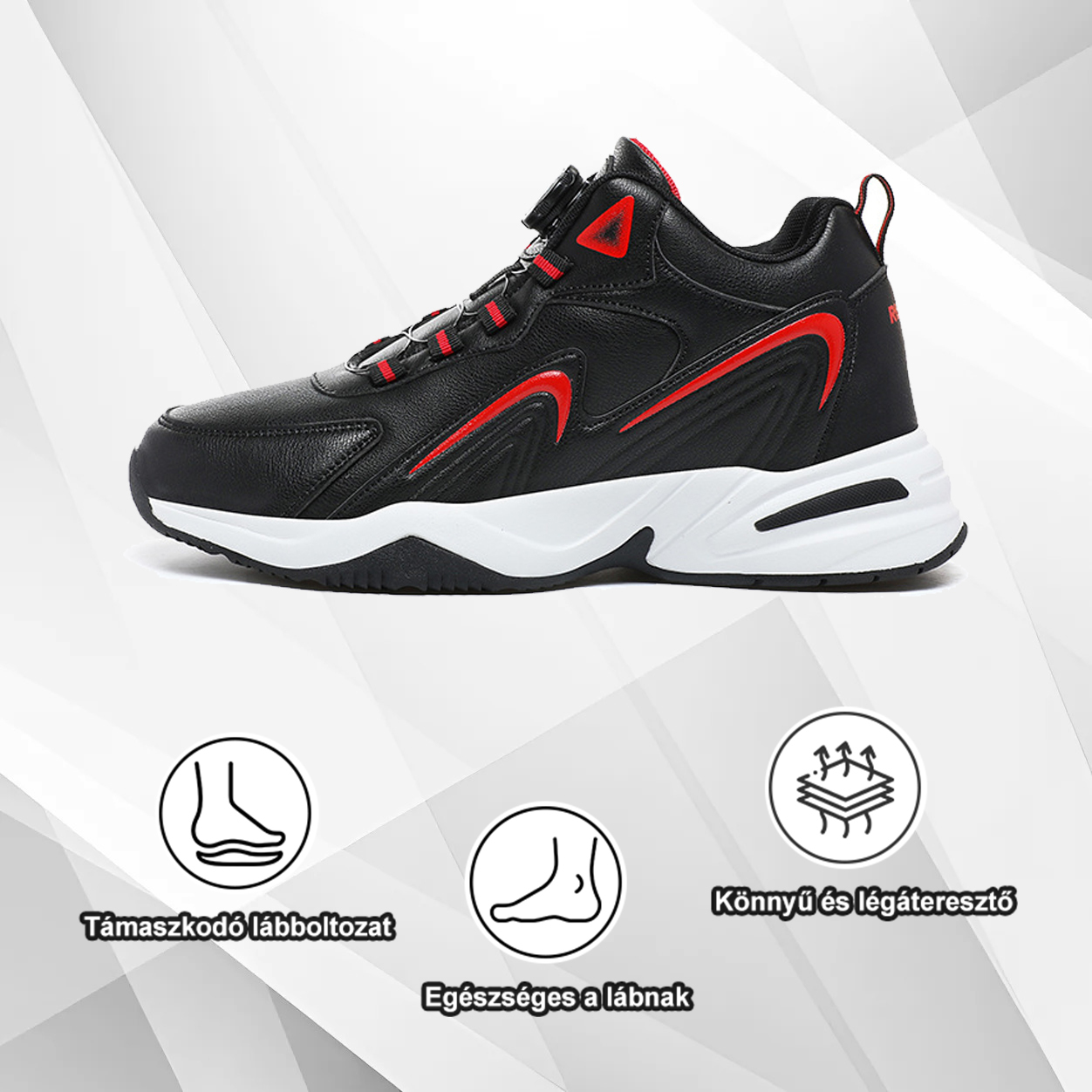 (🔥50% kedvezmény még ma – fogd meg!) Prémium, stílusos ortopéd cipők