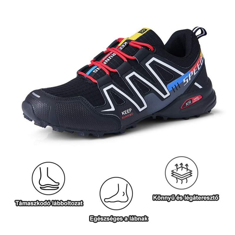 Ergonomikusan tervezett ortopéd cipő hát-, ízületi és lábfájdalmakra -