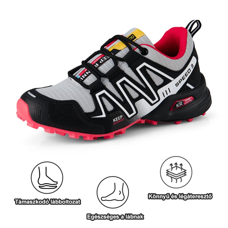 Ergonomikusan tervezett ortopéd cipő hát-, ízületi és lábfájdalmakra -