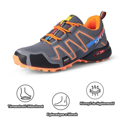 Ergonomikusan tervezett ortopéd cipő hát-, ízületi és lábfájdalmakra - unisex