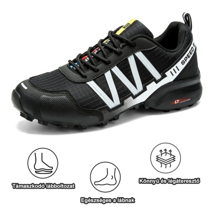 Ergonomikusan tervezett ortopéd cipő hát-, ízületi és lábfájdalmakra - unisex