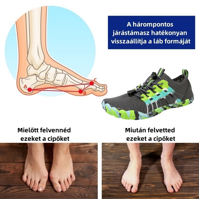 Baralen® - Mezítlábas ortopéd cipők láb-, térd- és hátfájásra - Uniszex