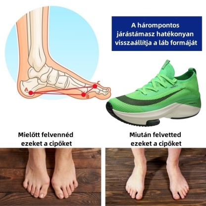 Baralen® - Ergonomikusan tervezett ortopéd cipők láb-, térd- és hátfájásra - Uniszex