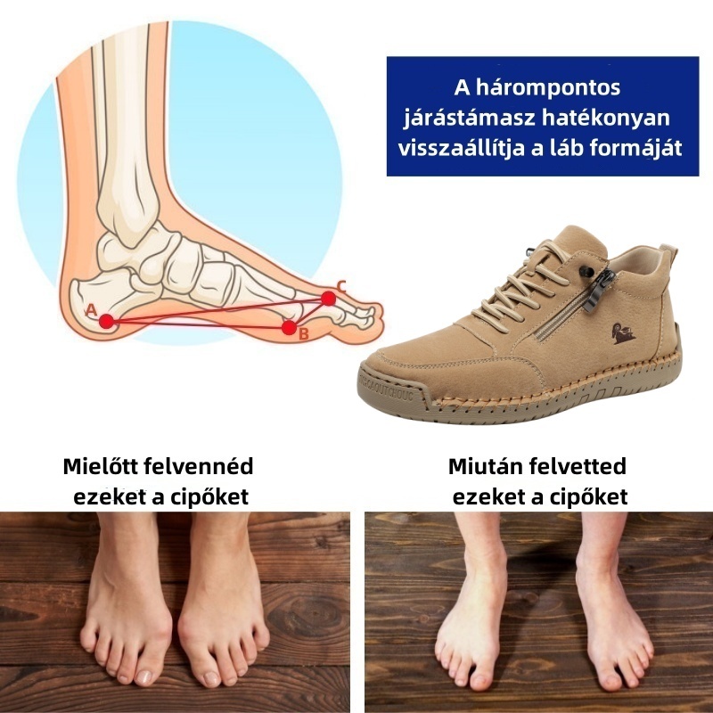 Baralen® - Ergonomikus, vízálló, fájdalomcsillapító bőr ortopéd cipő - kifejezetten női lábakra tervezve