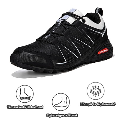 Ergonomikus kialakítású ortopéd cipő hát-, ízületi és lábfájdalmakra - Uniszex