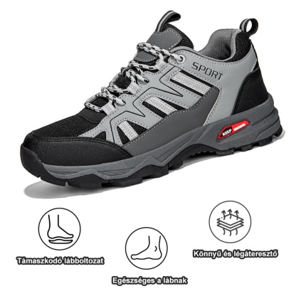 Ergonomikusan tervezett ortopéd cipő hát-, ízületi és lábfájdalmakra - minden férfi számára alkalmas