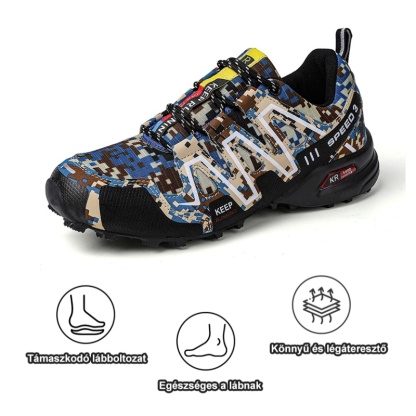 Ergonomikusan tervezett ortopéd cipő hát-, ízületi és lábfájdalmakra - unisex