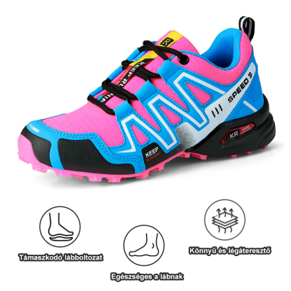 Ergonomikus kialakítású ortopéd női cipő hát-, ízületi- és lábfájdalmakra