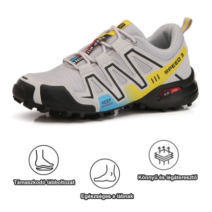 Ergonomikusan tervezett ortopéd cipő hát-, ízületi és lábfájdalmakra - unisex