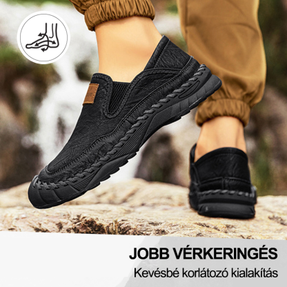 (🔥50% kedvezmény még ma – fogd meg!) Prémium, stílusos ortopéd cipők 👞 - Ergonomikus kialakítás a fájdalomcsillapításért