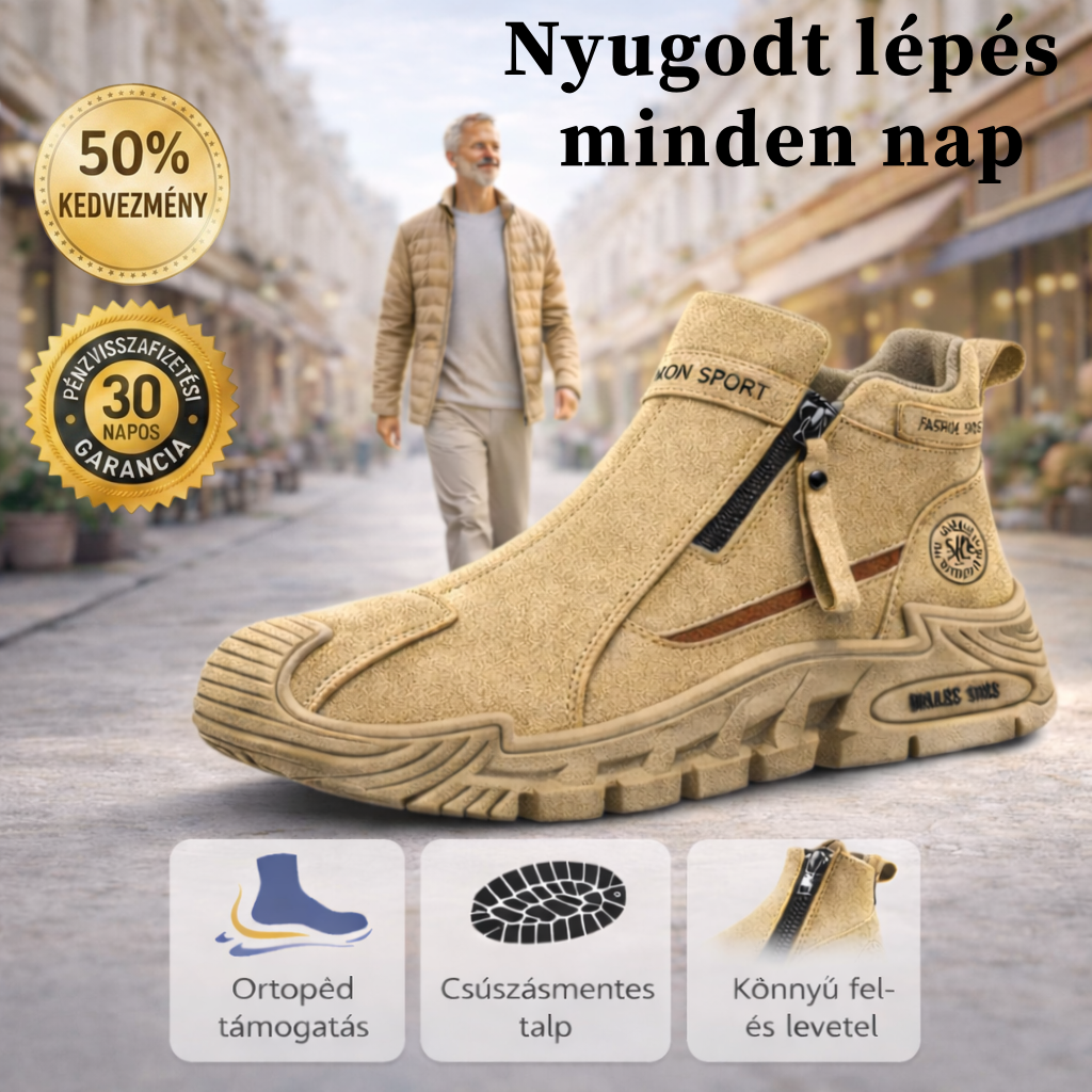 🔥 Ma 50% kedvezmény – ne maradj le! Holious®🐂Olasz kézműves ortopéd cipő ✅a lábfájdalom enyhítésér