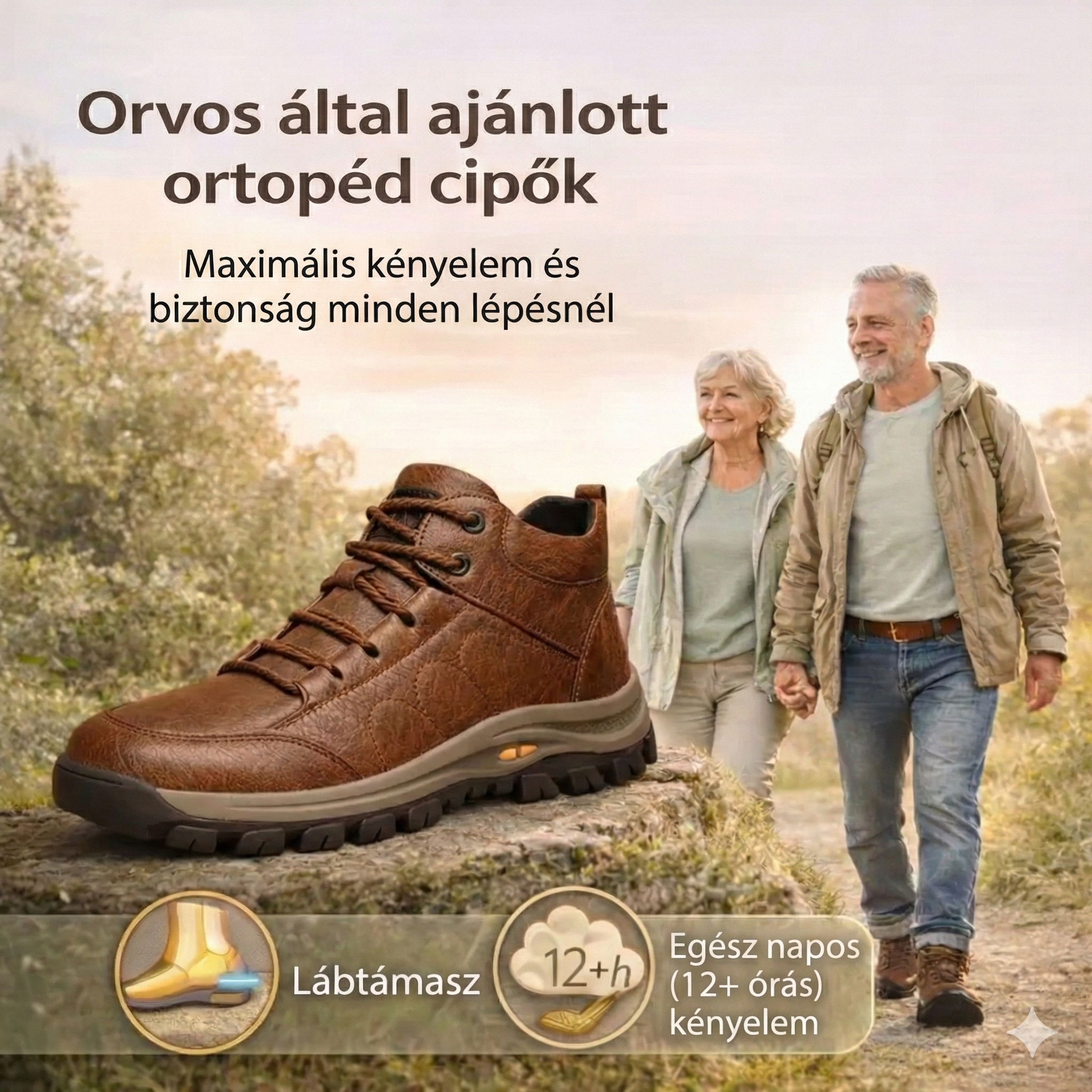 🐂 Kézzel varrott olasz valódi bőrcipő ✅ AI intelligens fájdalomcsillapítás, könnyű fel- és levenni, vízálló és csúszásmentes