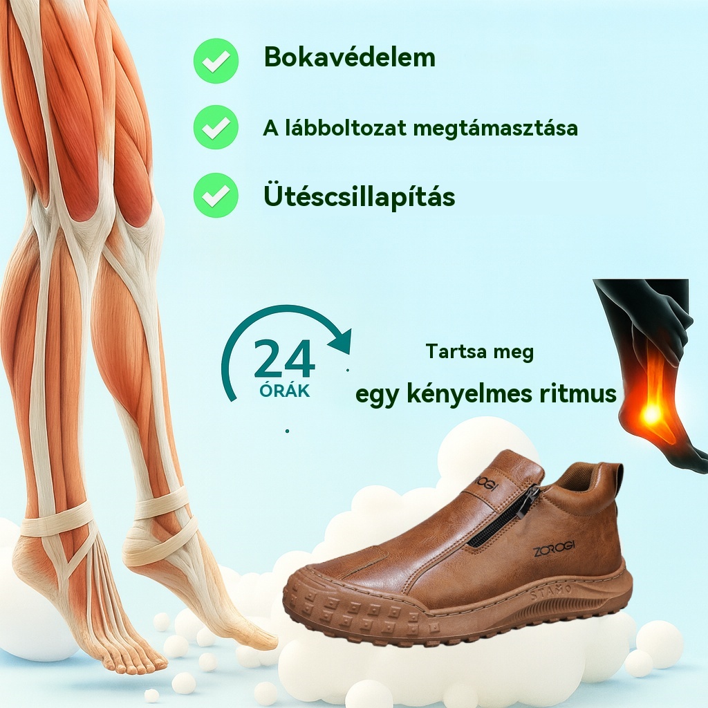 Holious® ortopéd cipő – puha valódi bőr, nyugodt és kényelmes járás