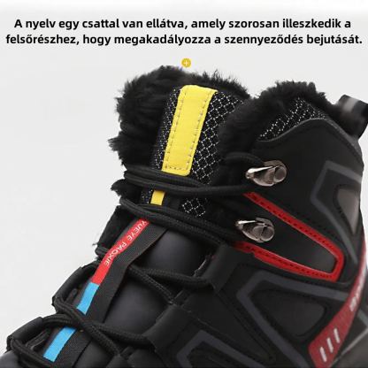 Téli stílusú, ergonomikus kialakítású ortopéd cipő hát-, ízületi és lábfájdalmakra - unisex