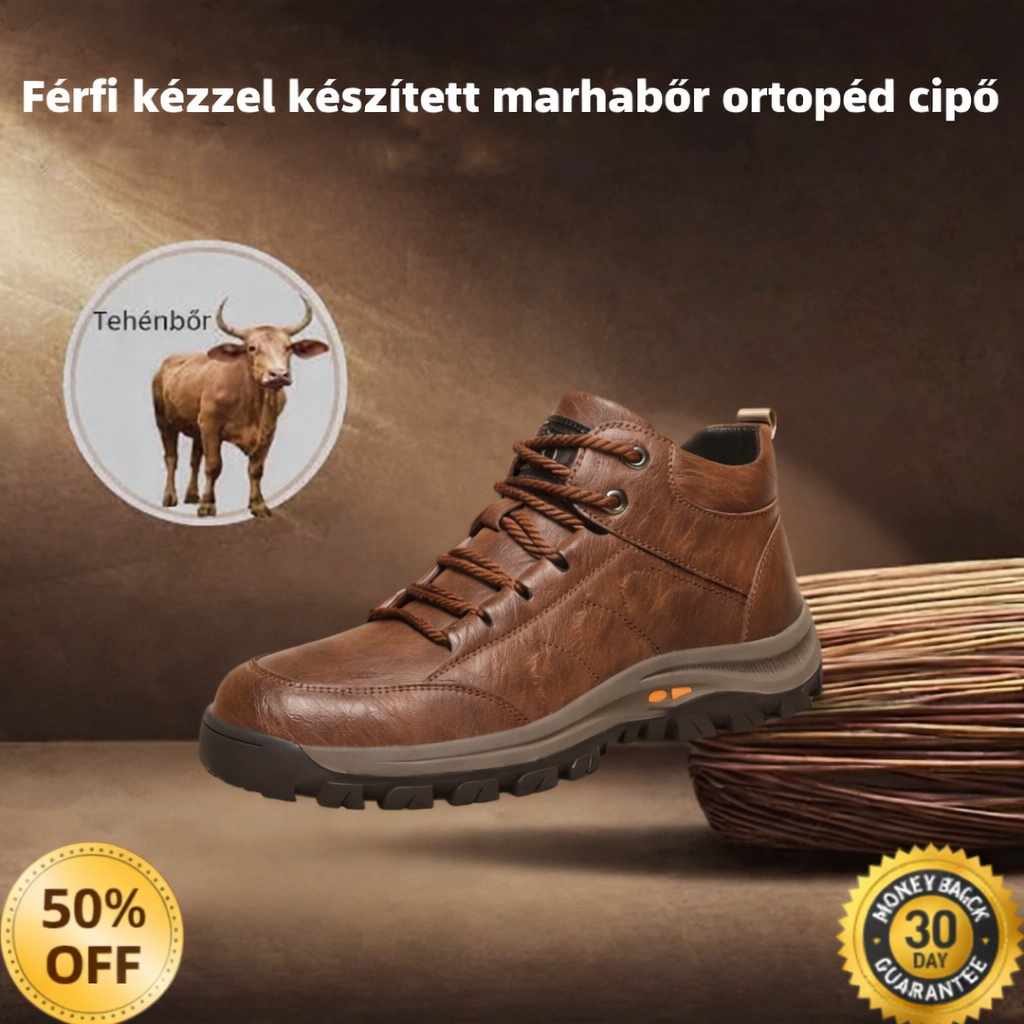 🎁50% kedvezmény az utolsó napon, ne hagyd ki⏰Ausztrál borjúbőrből készült🐂Lábtámasz - enyhíti a lábfájdalmakat✅Vízálló és csúszásmentes, kényelmes járni.