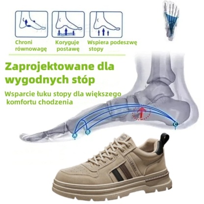 (🔥Dzisiaj 60% zniżki - nie przegap) ⏰Ergonomiczne -- Miękkie i wygodne buty codzienne/sportowe ✅podparcie łuku stopy ułatwia chodzenie