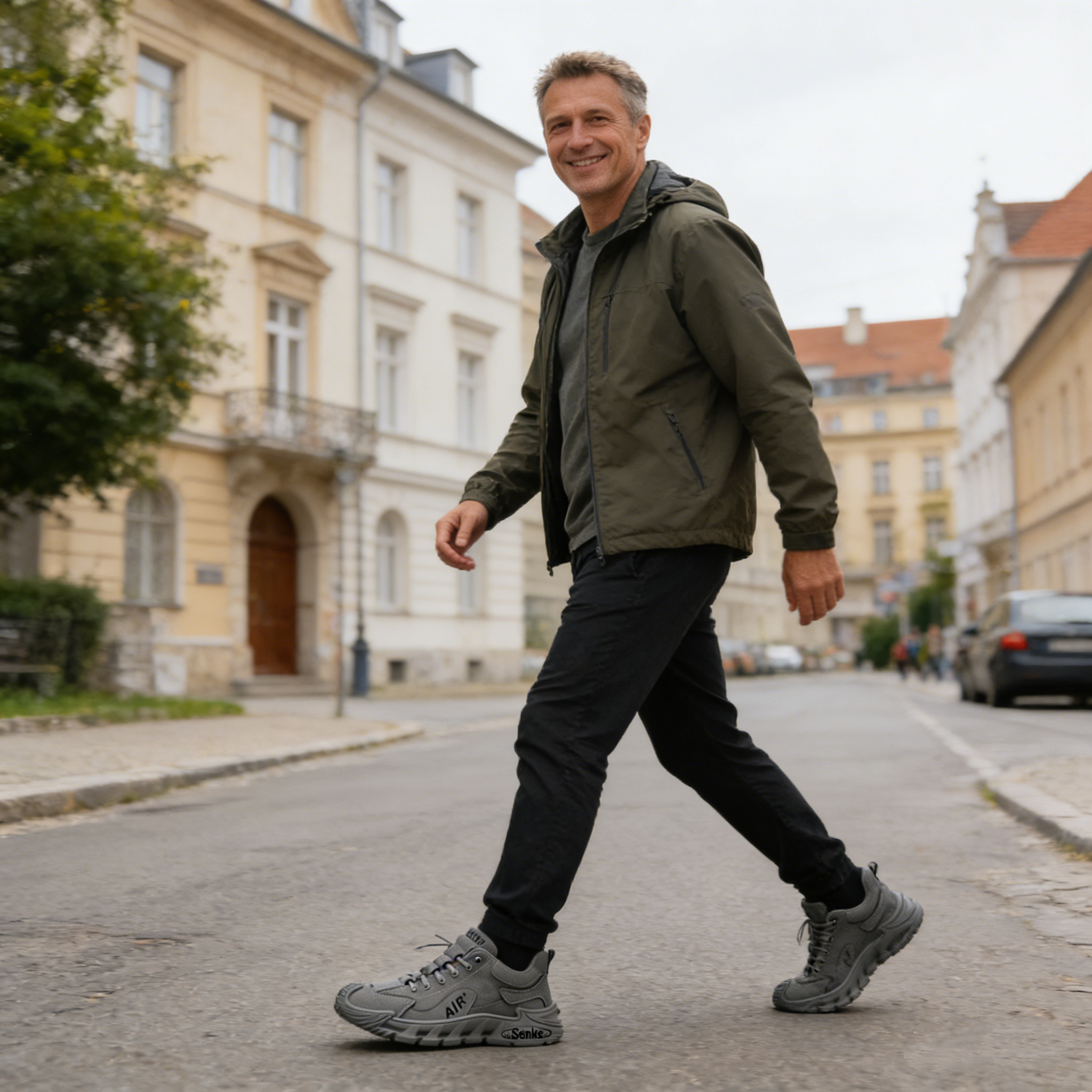 🐂【Wyprodukowano w USA】【⏰50% zniżki dzisiaj - Nie przegap!】✅ Szerokość K + wkładka z pianki memory + skóra premium 🔴Certyfikat CE/urządzenie medyczne