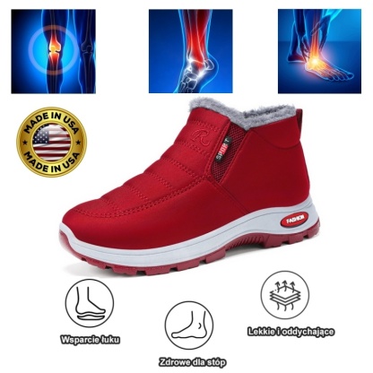 🐂【Wyprodukowano w USA】【⏰30% zniżki dzisiaj - Nie przegap!】✅ Buty ortopedyczne (unisex) + ergonomiczna konstrukcja 🔴 Łatwo uśmierzają ból stóp - Tęgość K (Bardzo Szerokie), Atest CE